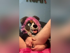 Furry Fucks His Tight Ass Until He