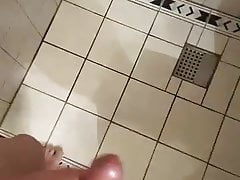 wanking + cum
