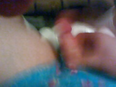 Jerkin my clit in the women's bathroom at work