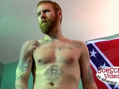 Redhead Chris is more than a little welcoming of some sucking