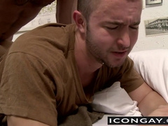 Horny captain Billy rams his dick on Colt tight hole