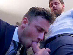 LOGAN MOORE punish HIS ROOMATE TO BORROW IS SUIT sans praying