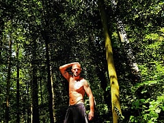 Wild and risky: A solo adventure in the forest with a climax full of ecstasy and a quote-unquote anal vibrator