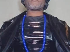 BLACK QUEER GLISTENING vinyl-PVC