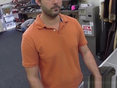 Handsome guy offered a backroom threesome deal by two homos