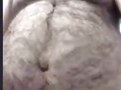 Straight hairy arab bear on cam