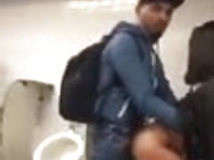 Guys Fuck at the Urinal