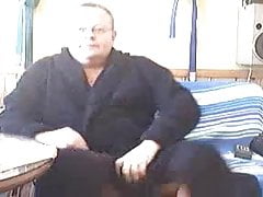 John from Norway wanking on skype