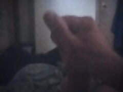 Huge cumshot in slow motion