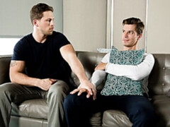 Bed-based anal encounter with Roman Todd and Alex Chandler
