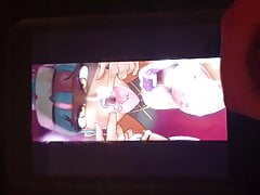 Cum tribute to Empress Qiyana while she does ahegao (league)