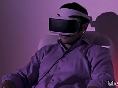 BOOMER BANKS AND DAMIEN STONE FUCK IN VIRTUAL REALITY