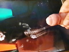 lena pantyshose cum tribute slow mo