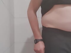 rapid ejaculation in the diaper