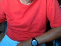 Grandfather Wanking Off