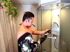 Muscle big dick, handjob, muscle asians