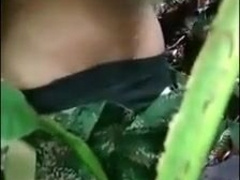 Soldier Hammers Off Outdoors - Amateur Brazilian Military Hj