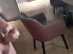 Enormous man meat tugging off