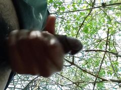 Teen Indian Guy Handjob in Outside Till Cum Shot