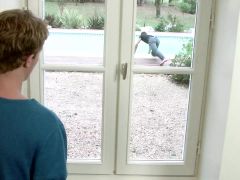 Matt Surfer Kameron Frost fuck each other in the kitchen