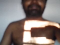 mayanmandev showing sweating body