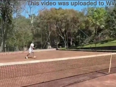 Sex on the tennis court