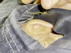 Super tiny cock rubbed until orgasm