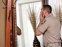 Brock Avery pounds burglar Darius Ferdynand