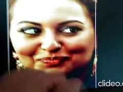 Sonakshi Sinha Face Fuck Cum Tribute