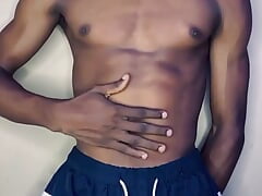 Lovely black couple show hands for fetish