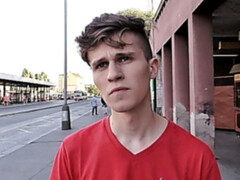 Sporty twink lets him dominate that tight butthole