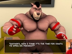 Sarge gives a wild pounding to thickbear475