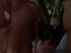 British Trevor Brooks enjoys ass eating with frisky Tristan