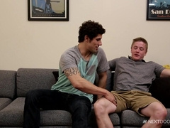 Chris Blades gets fucked and sprayed by Jimmy Clay