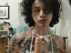 Superb fuckpole Plaything transgender princess
