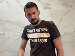 super-hot father plowing glorious latino in public shower