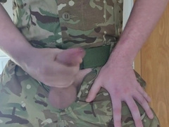 Fellating a SUSPENDED SOLDIER Sausage - Switch Roles POINT OF VIEW Dt