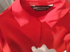 pissing on wife shirt
