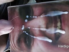 Naughty Milf Cum blasting nasty face tribute