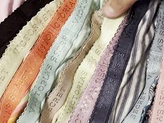 Vintage VS cotton panty jerk