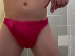 Frolicking in the neighbors Underpants