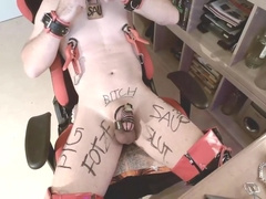 Gay Boy - Extreme Nipple Pumping Boy Slave Pig Hardcore Nipple Play