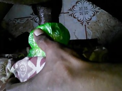 Desi Boy Sex with plastic bag