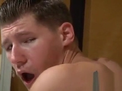All in the family fisting gay Dakota Wolfe is bent over and prepped