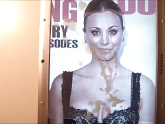 Kaley Cuoco Cum Tribute