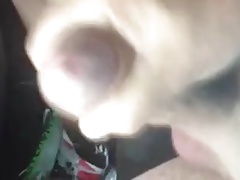 Cum in the car