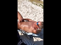 Gay Beach Grandpa