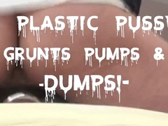 six GRUNTING BALLSTRETCHED FLESHLIGHT CREAMPIES