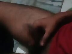 having fun with cum shoot in early morning