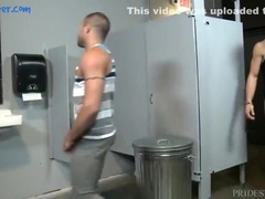 Big Dick Fucking In Public Toilet